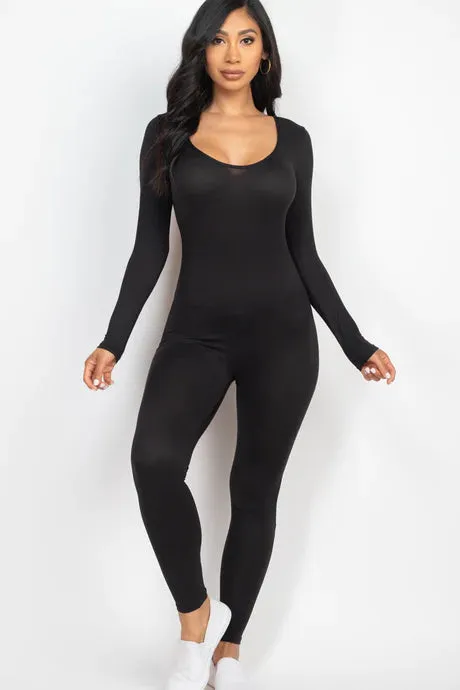 Long Sleeve Jumpsuit