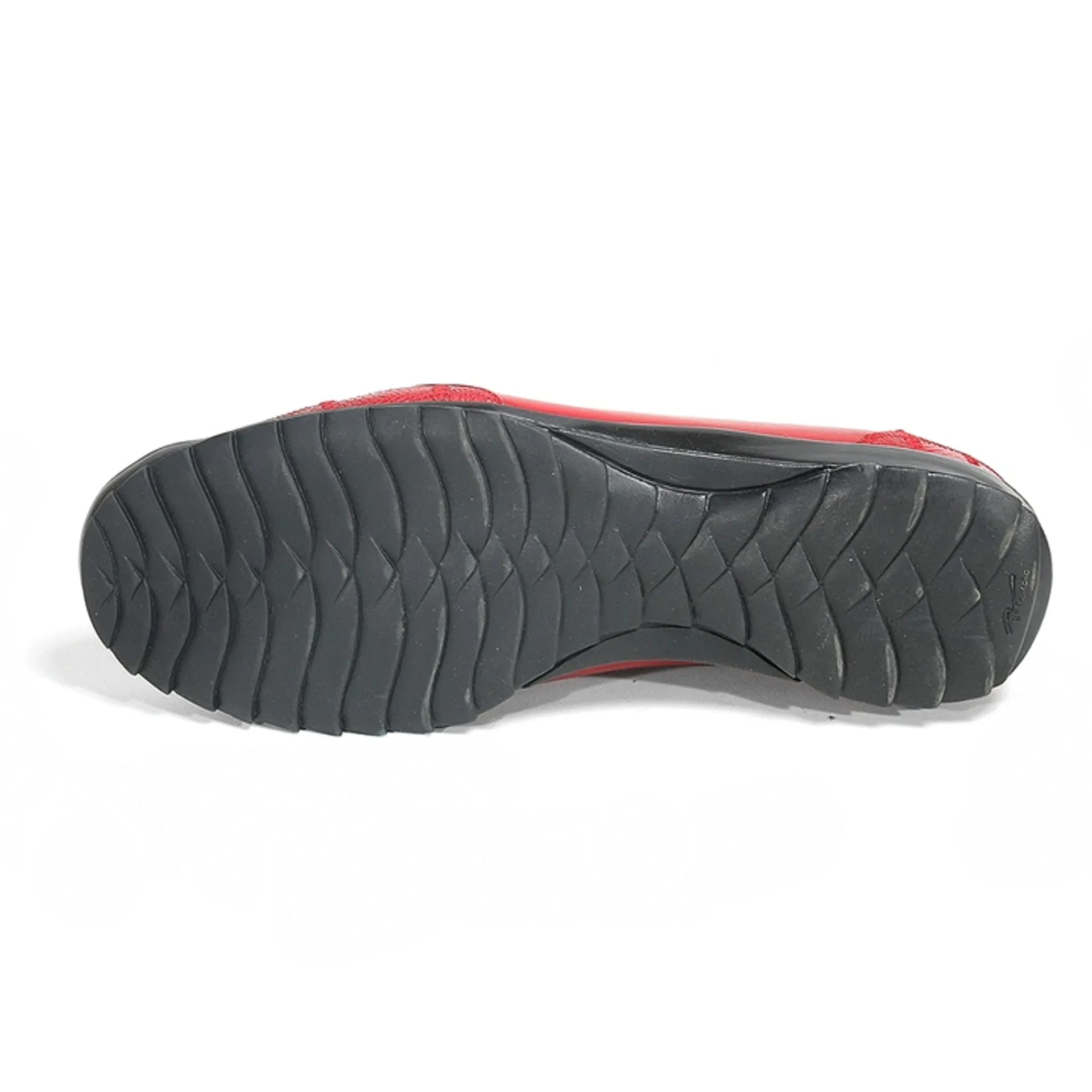 Los Altos Red Genuine Ostrich