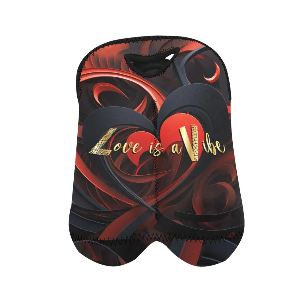 Love is a Vibe 2-Bottle Neoprene Wine Bag
