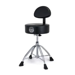 Mapex Drum Throne Round Seat with Back Rest