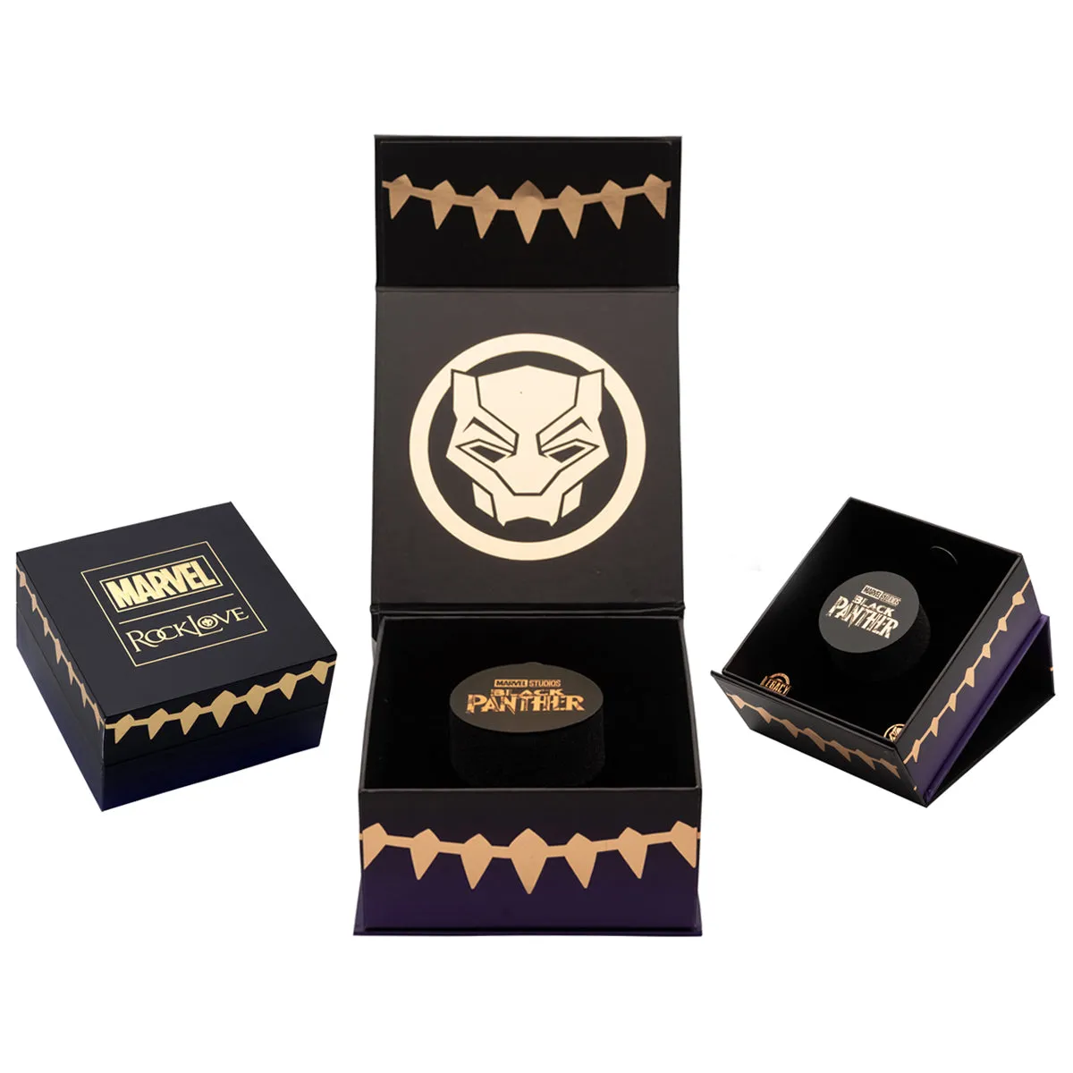 Marvel X RockLove BLACK PANTHER LEGACY Kimoyo Bead Bracelet
