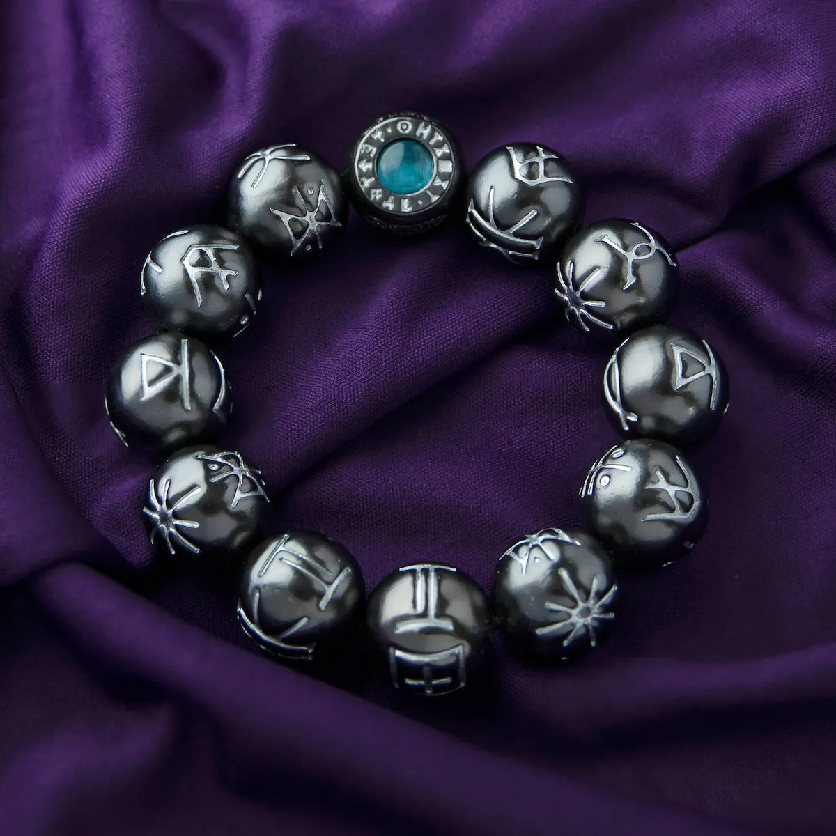 Marvel X RockLove BLACK PANTHER LEGACY Kimoyo Bead Bracelet