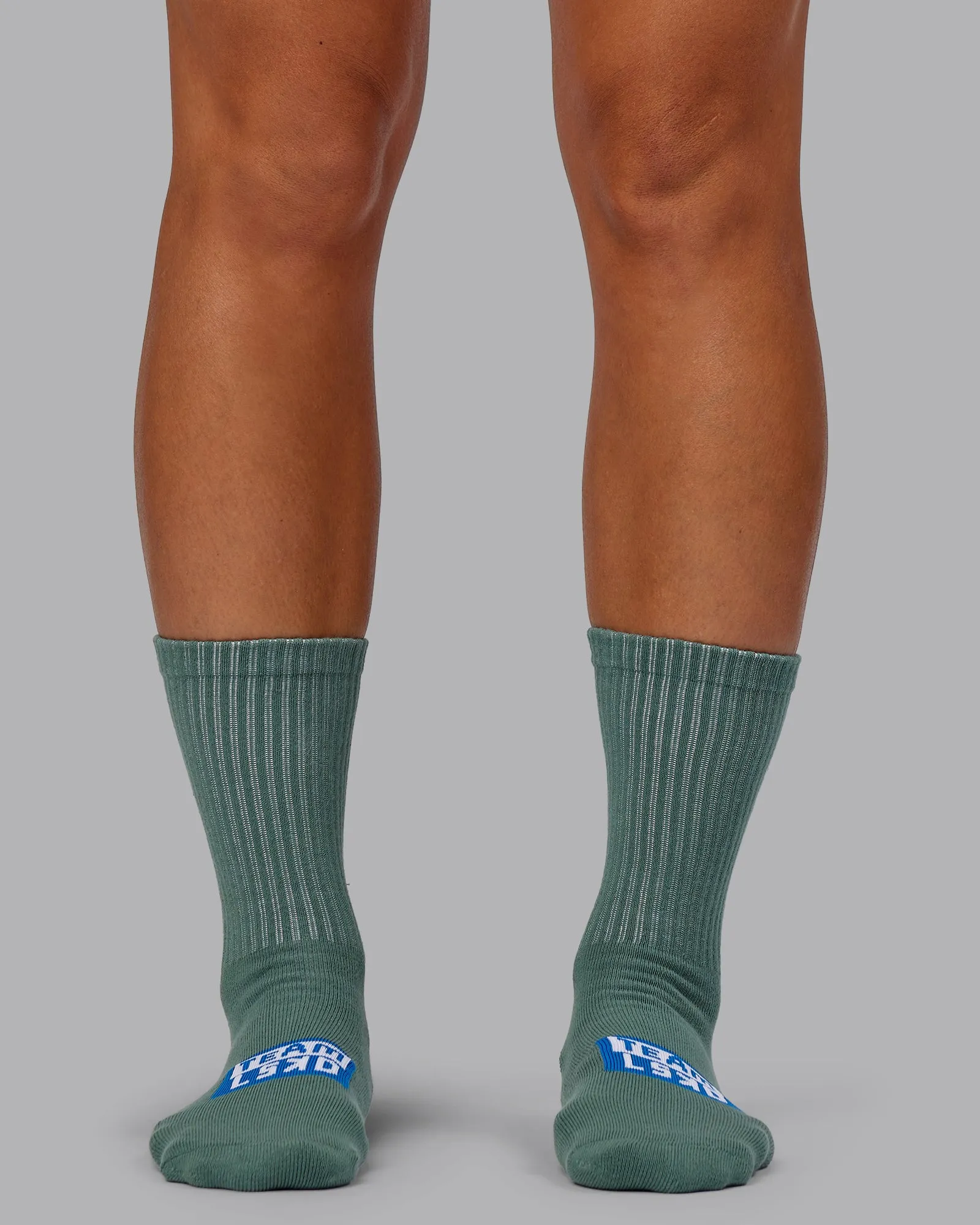 Mash-Up 3 Pack Crew Socks - White-Black-Sagebrush