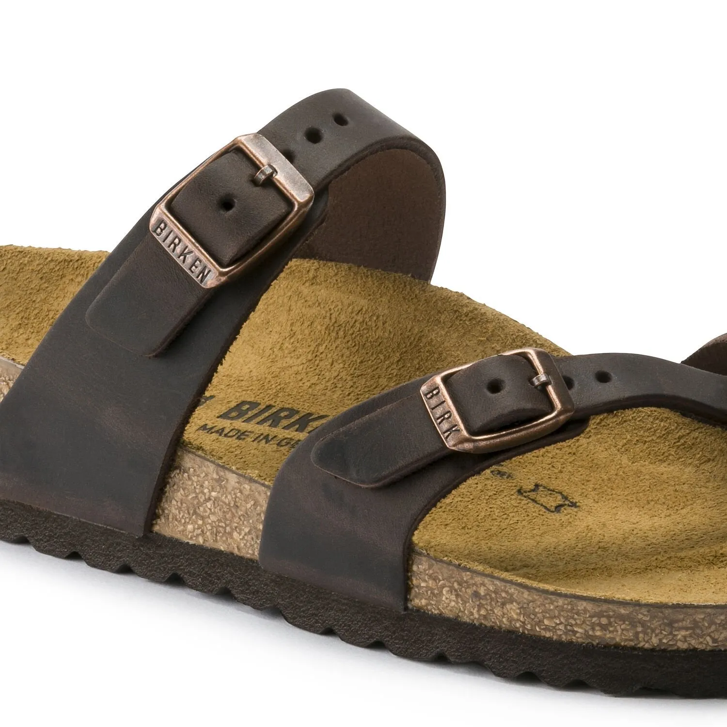 Mayari Oiled Leather Sandal