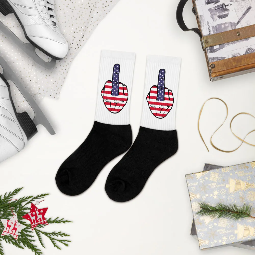 Middle Finger Socks