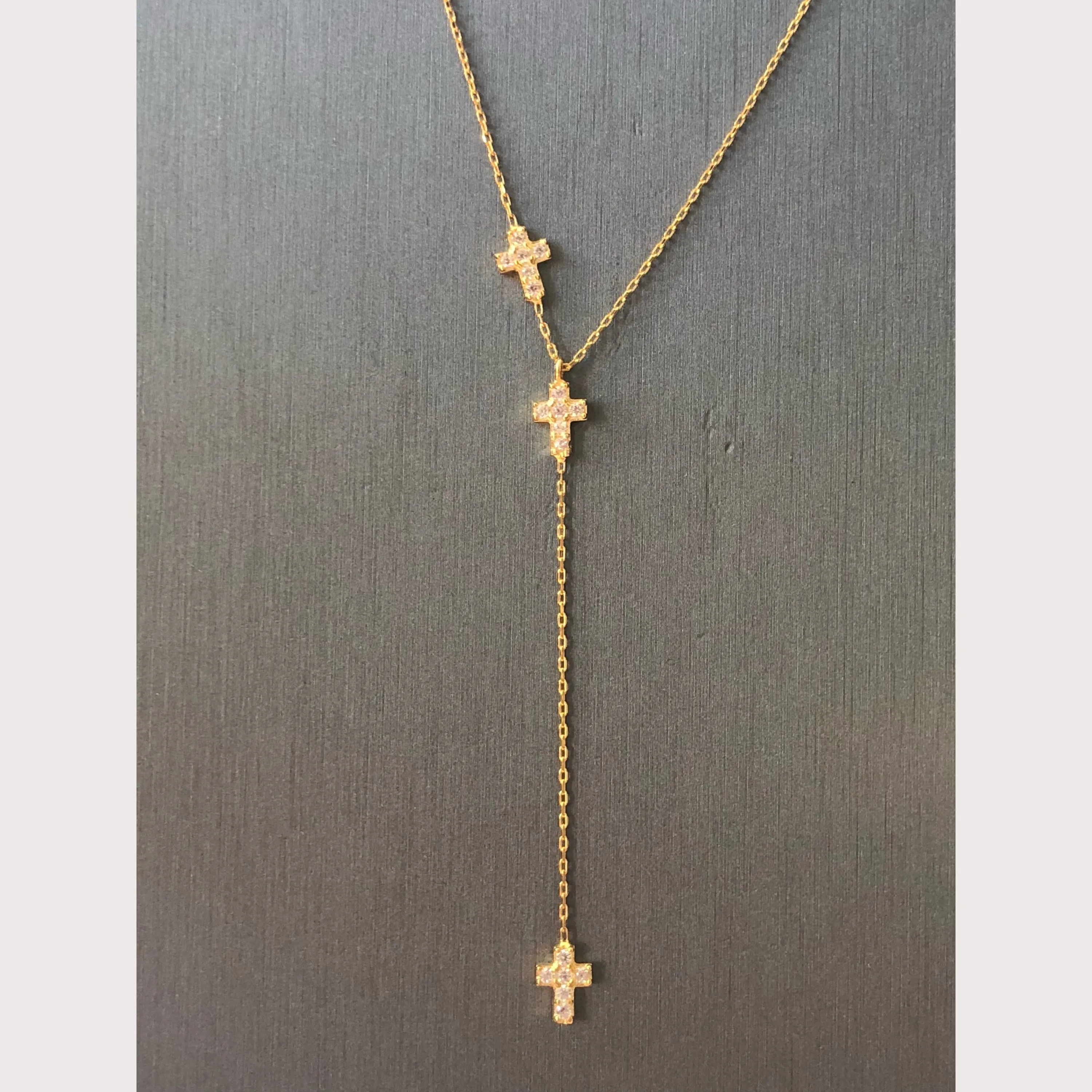 Mini Cross Lariat