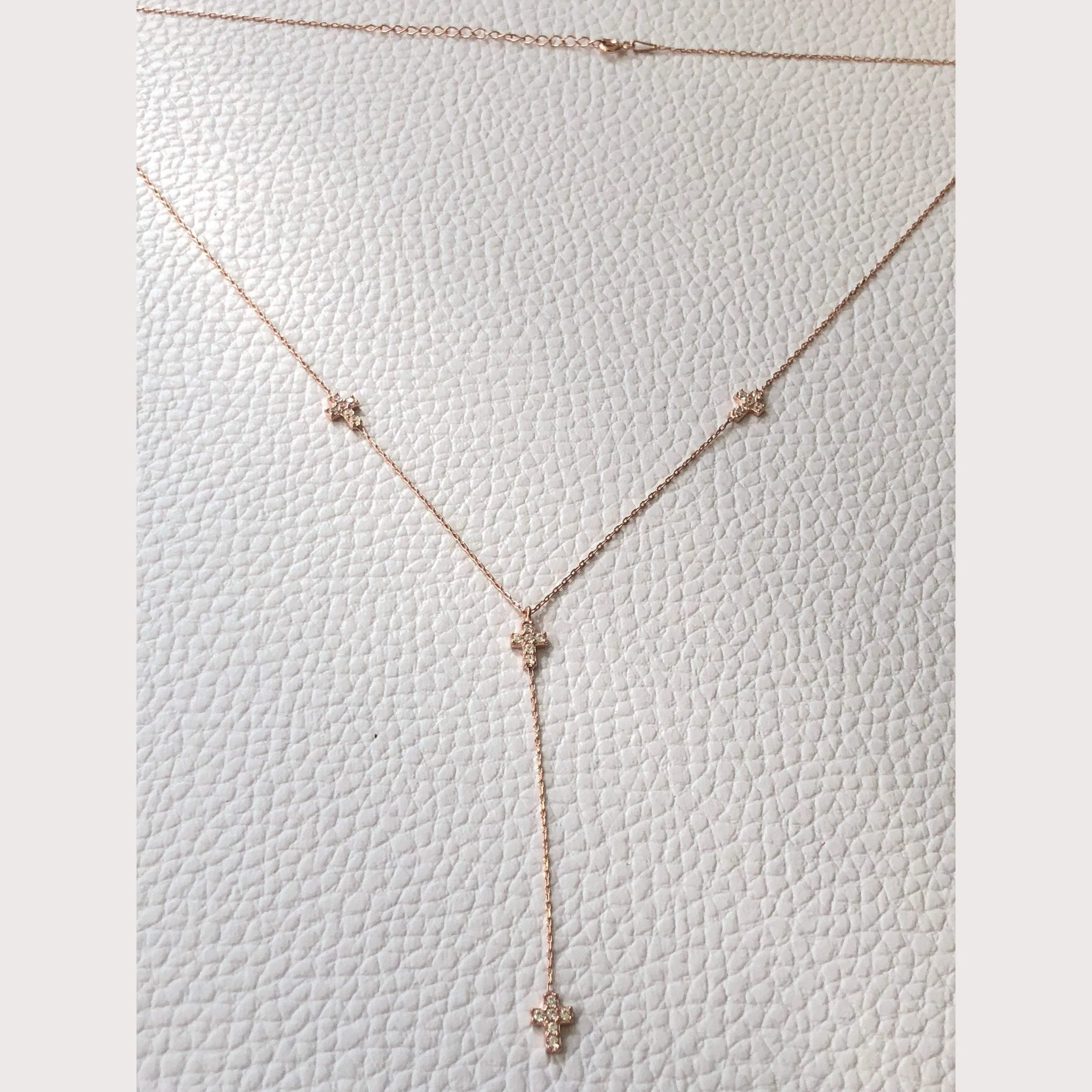 Mini Cross Lariat