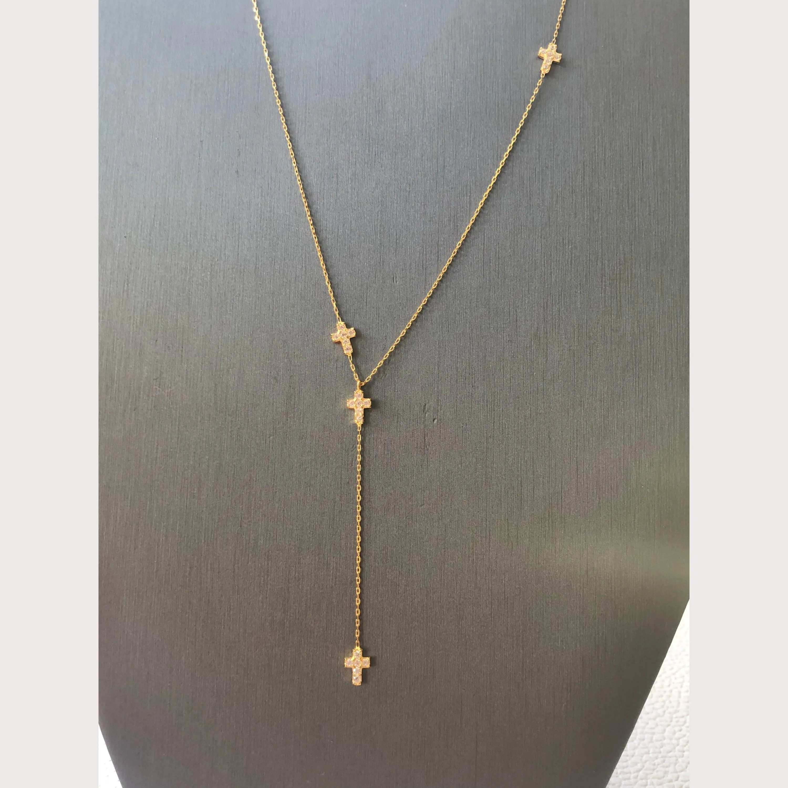 Mini Cross Lariat