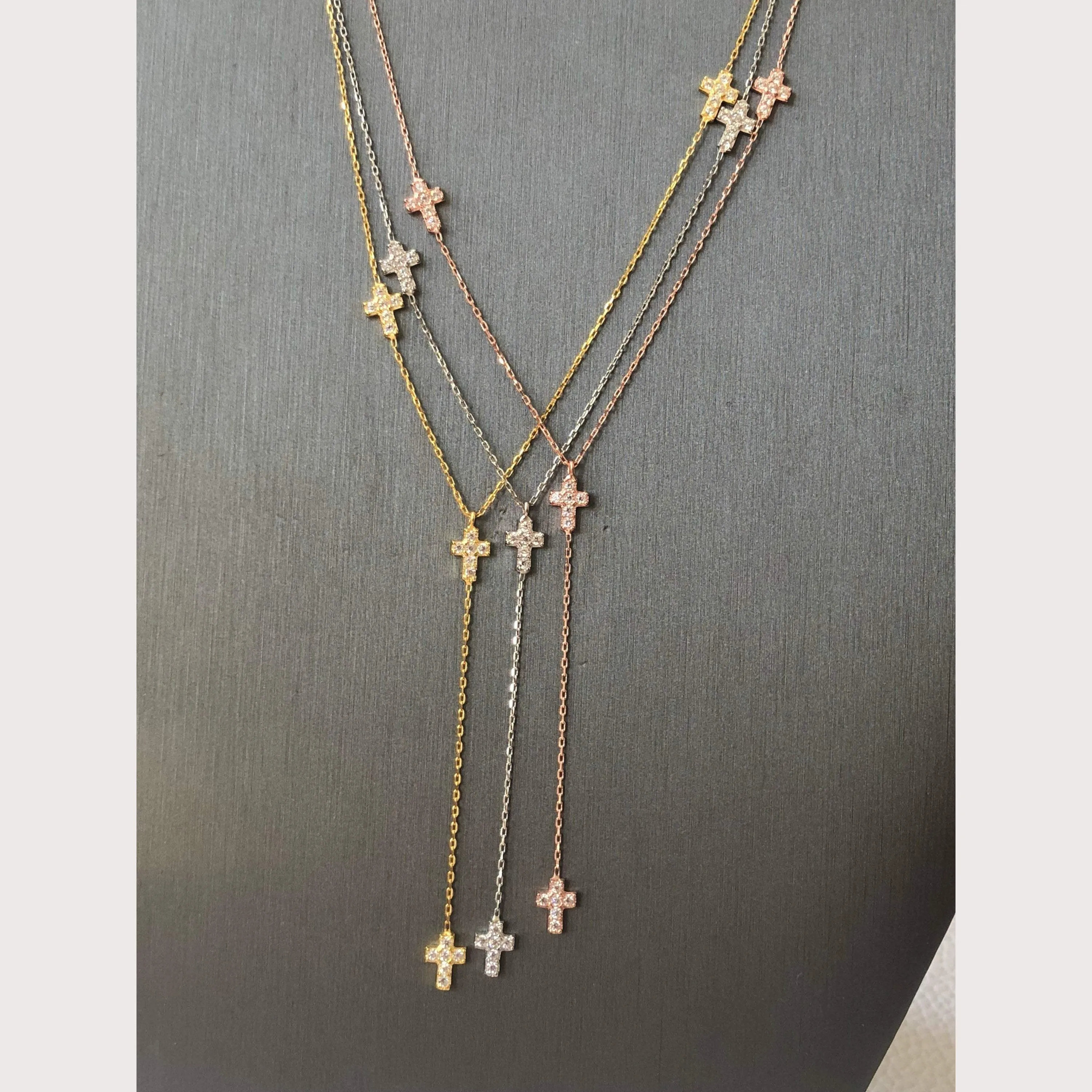 Mini Cross Lariat