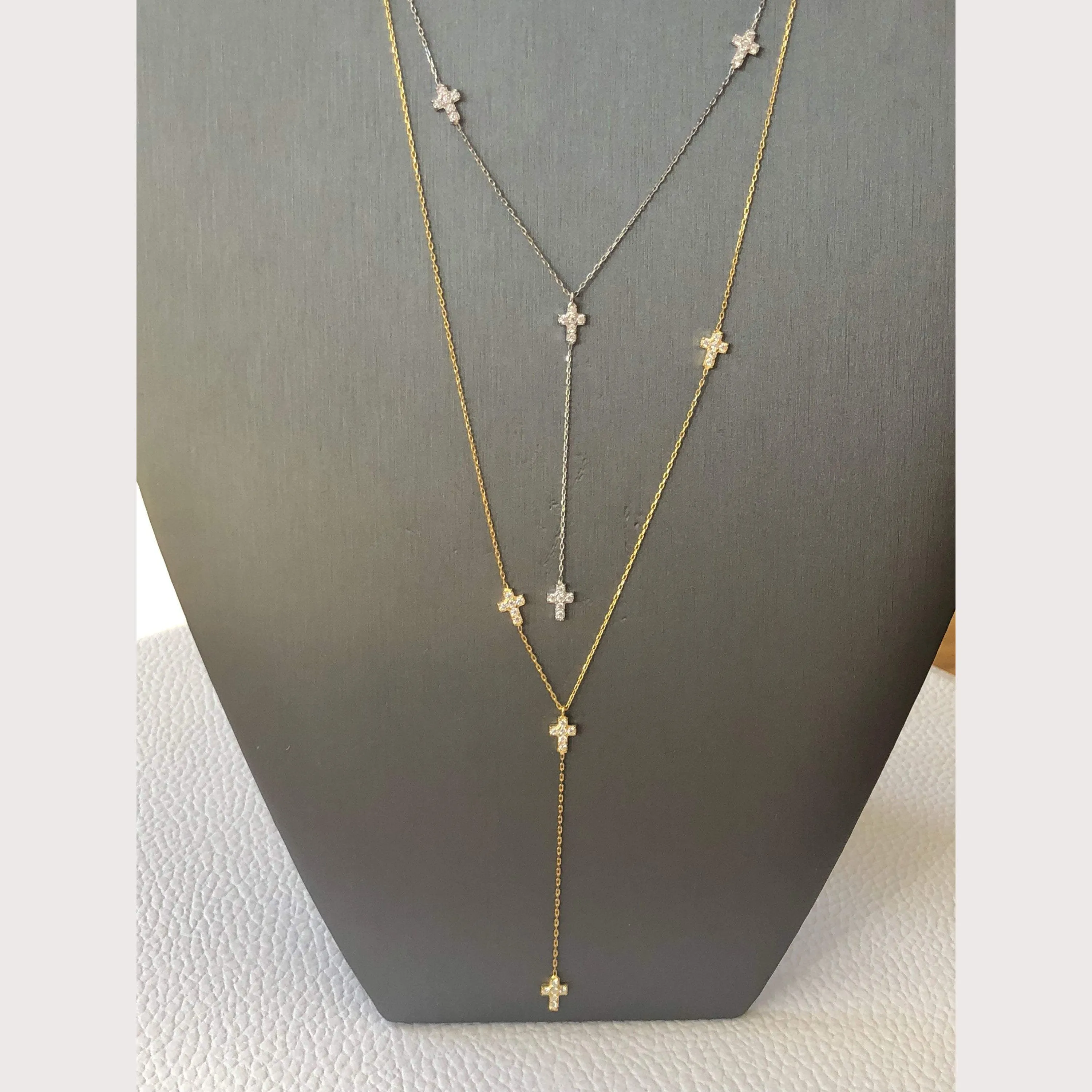 Mini Cross Lariat