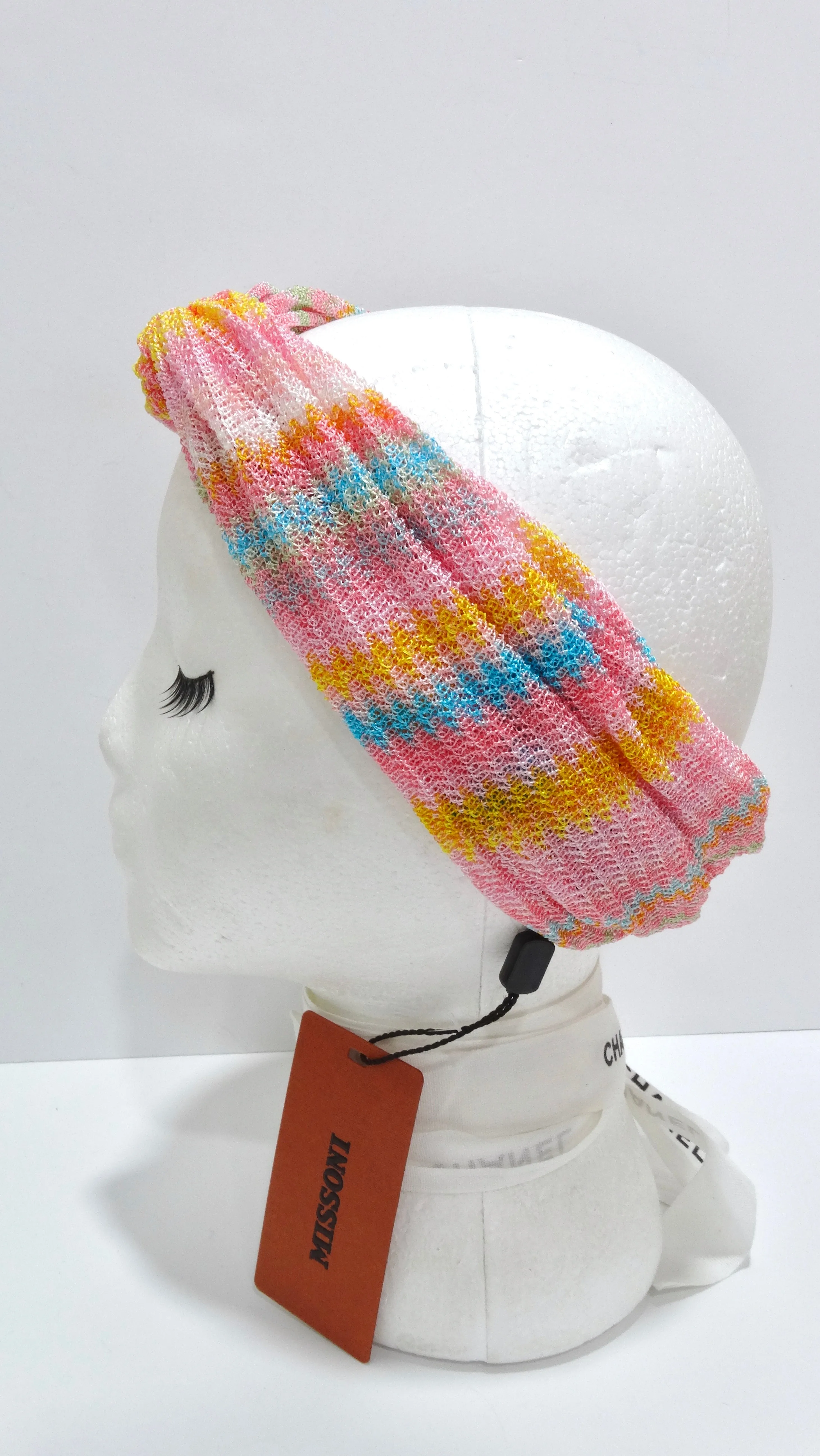 Missoni Multi-Color Knit Knotted Headband