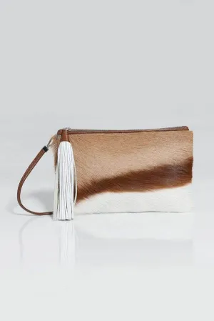 Natalie Springbok Hide Handbag |