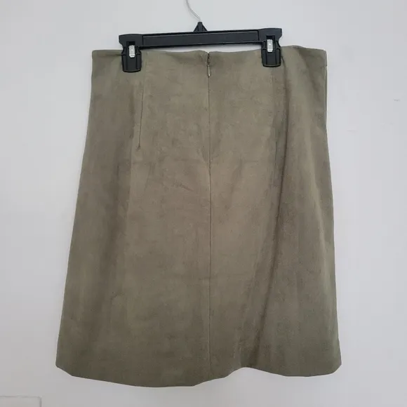 NTW Anthropologie Roxanna Sueded Mini Skirt | 8