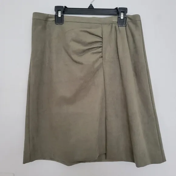 NTW Anthropologie Roxanna Sueded Mini Skirt | 8