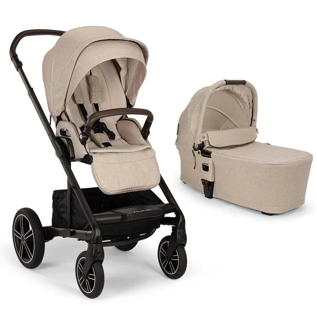 Nuna Mixx Next   Arra Next Travel System - Biscotti
