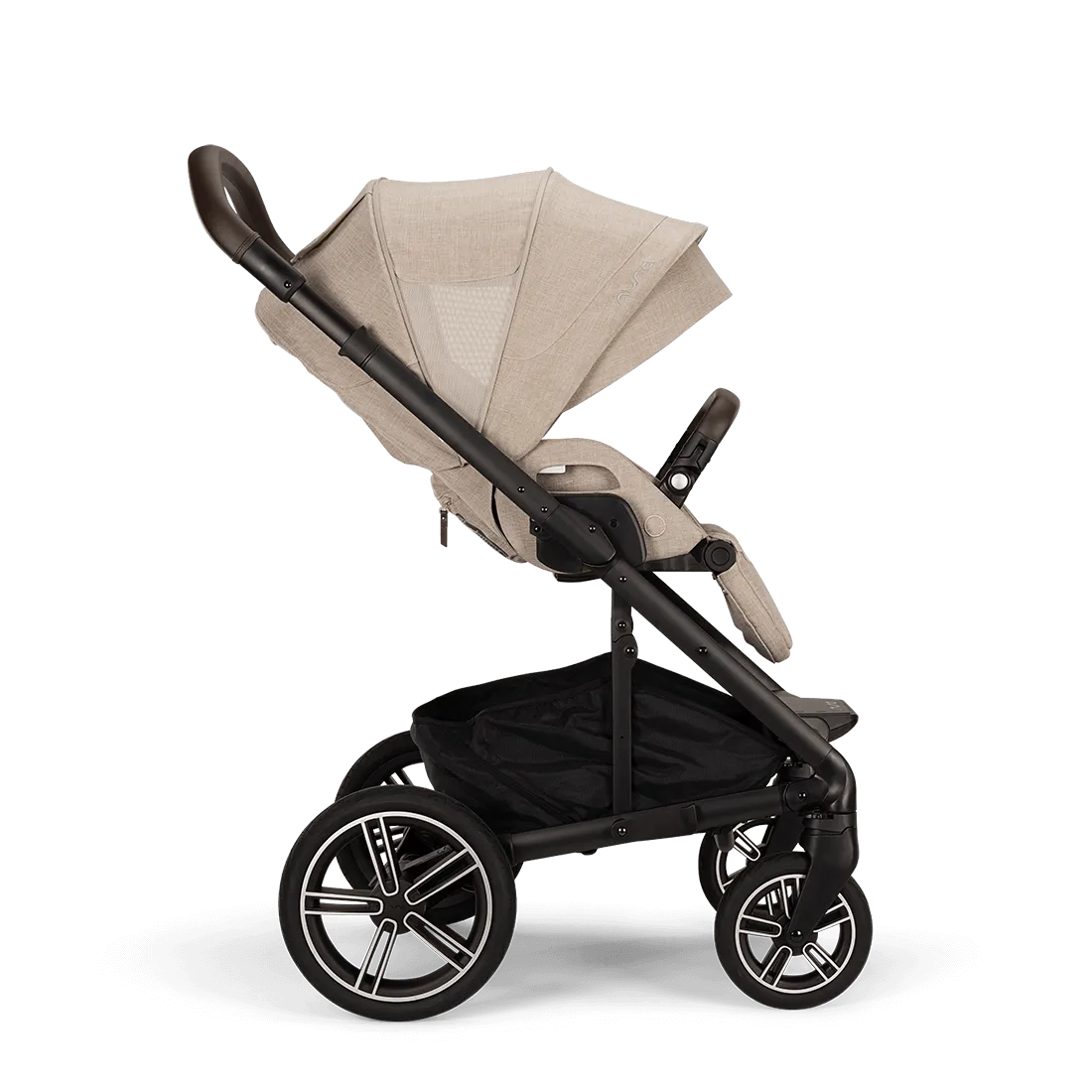 Nuna MIXX Next Pushchair and Carrycot - Biscotti