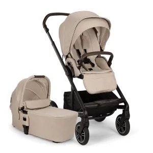 Nuna MIXX Next Pushchair and Carrycot - Biscotti