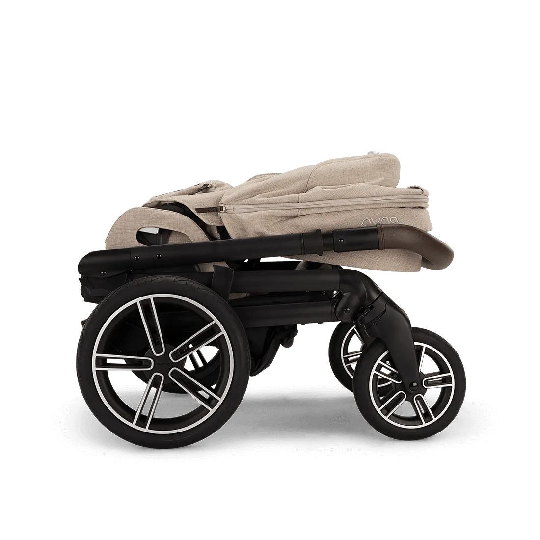 Nuna MIXX Next Pushchair and Carrycot - Biscotti