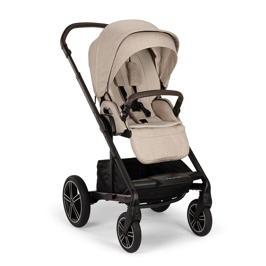 Nuna MIXX Next Pushchair and Carrycot - Biscotti
