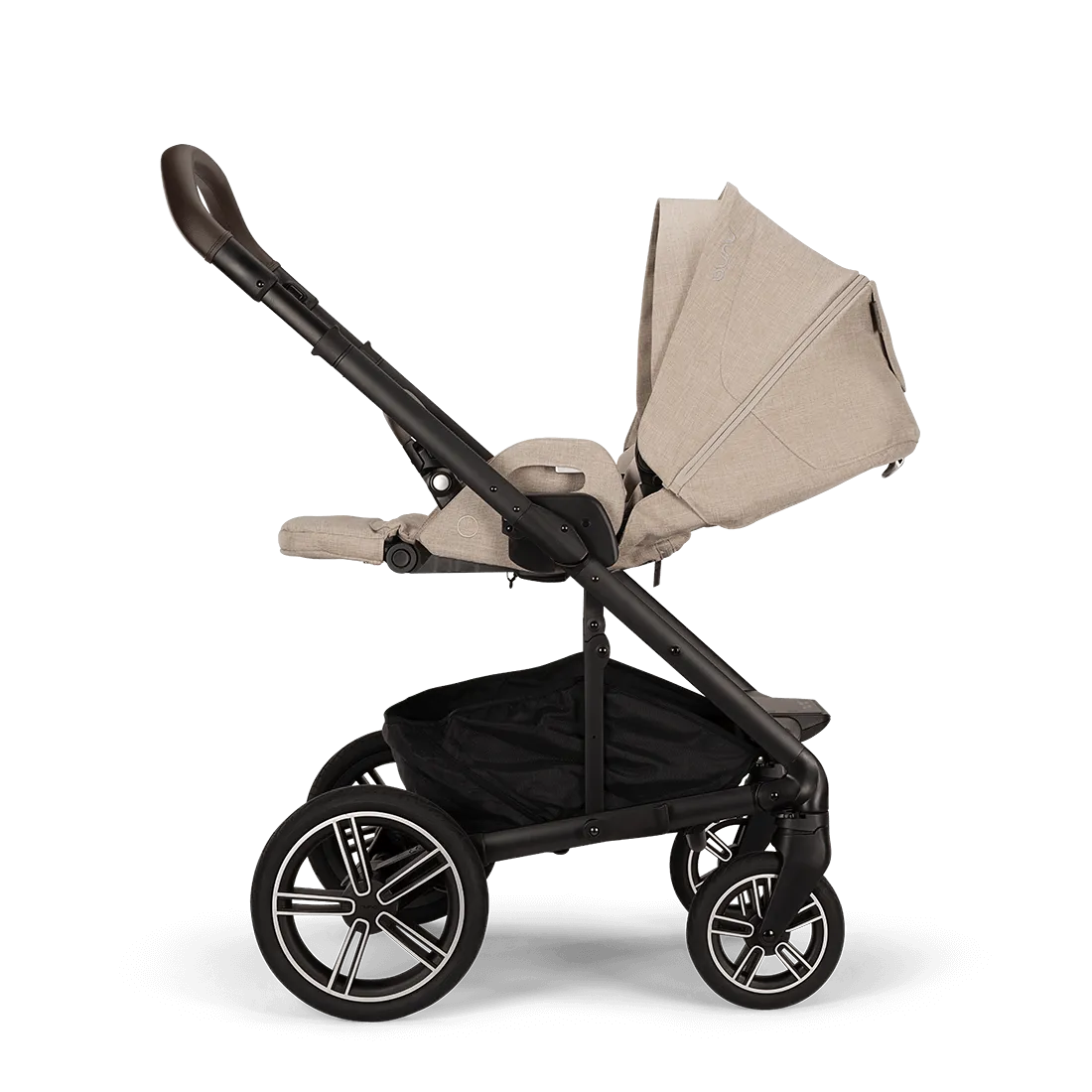 Nuna MIXX Next Pushchair and Carrycot - Biscotti