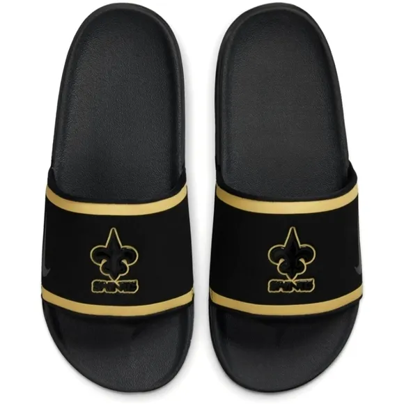 NWT Men's New Orleans Saints Nike Off Court Slides