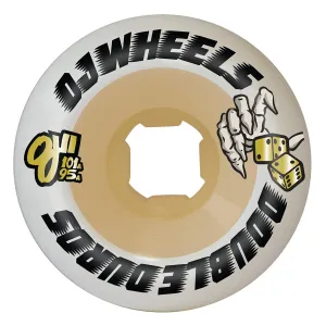OJ - Double Duro White Gum Mini Combo 54MM 101A/95A Skateboard Wheels