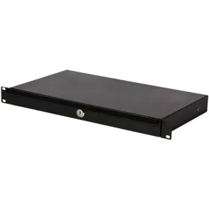 On Stage 1U Locking Rack Drawer (Shallow)