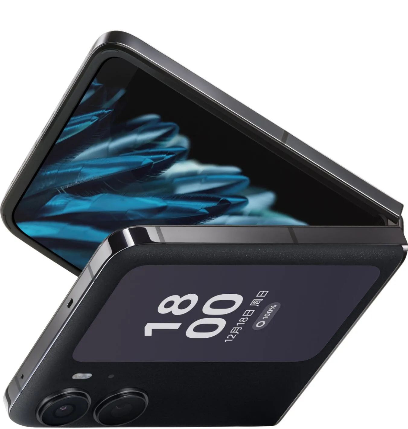 Oppo Find N2 Flip 5G Dual SIM 16GB/512GB (Astral Black)