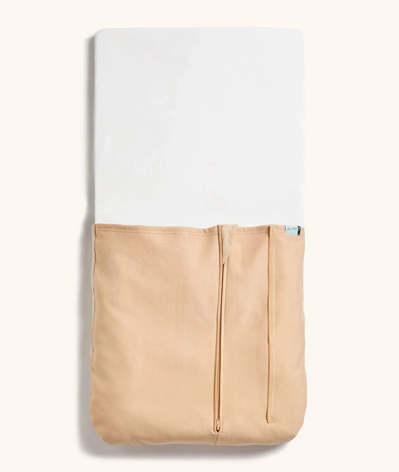 Organic Cot Tuck Sheet/Blanket - Wheat