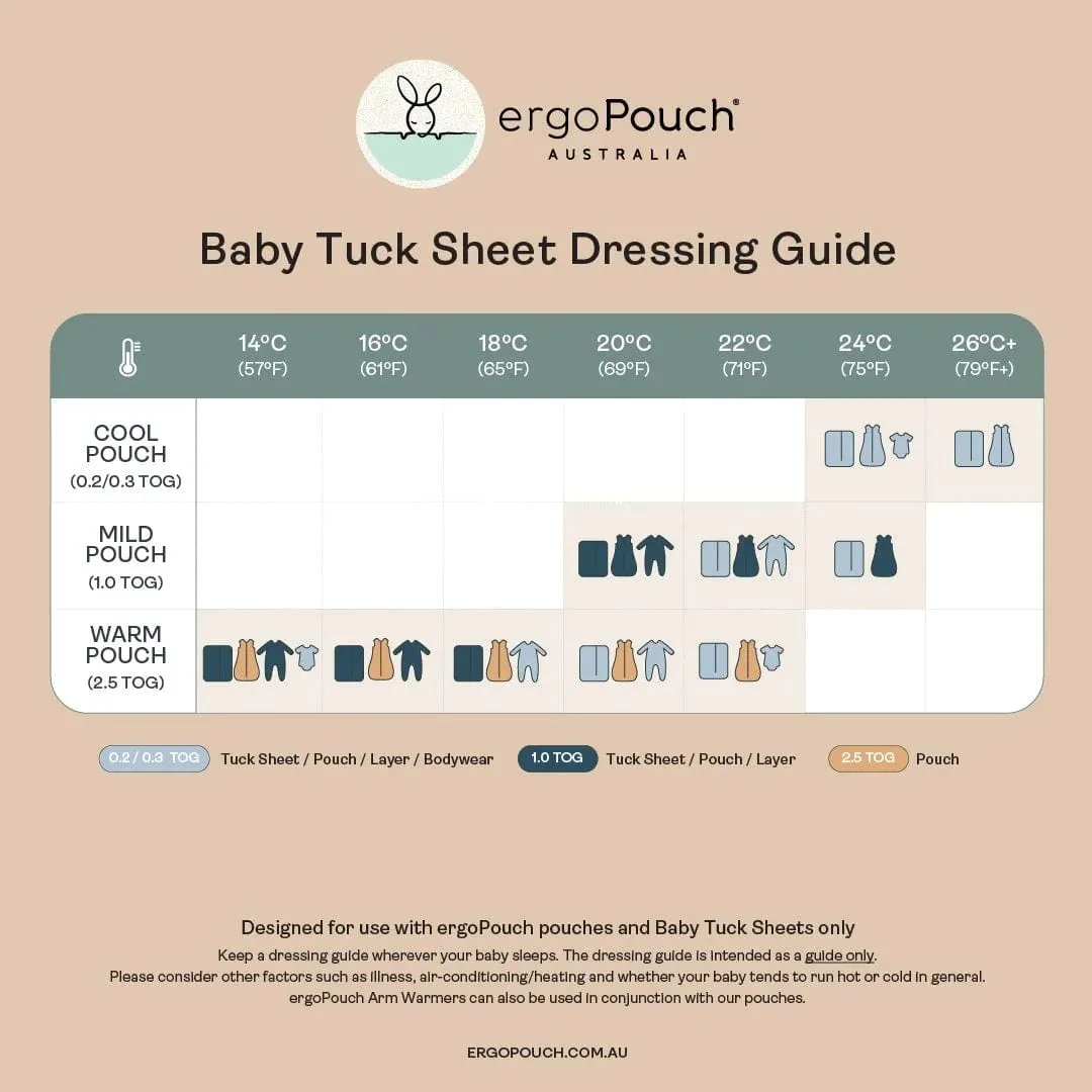 Organic Cot Tuck Sheet/Blanket - Wheat