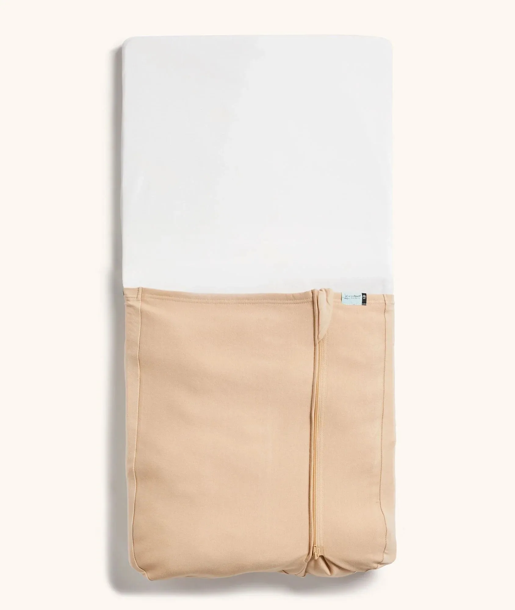 Organic Crib Tuck Sheet/Blanket - Wheat