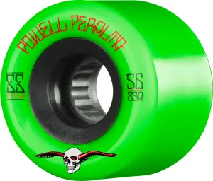 Powell Peralta - G Slides Green 56MM 85A ATF Skateboard Wheels