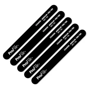 ProFile 104 Cushioned File Black/Black 100/180 10 Pack