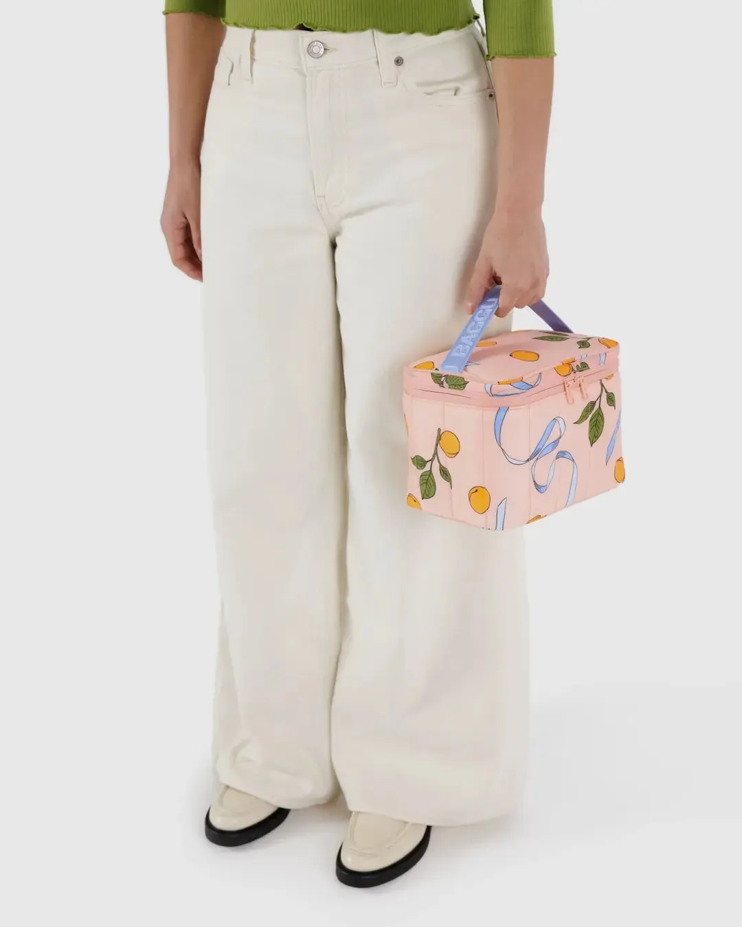 Puffy Lunch Bag Apricots & Ribbons | Baggu