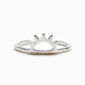 Pura Vida Toe Ring ~ Sunset Silver