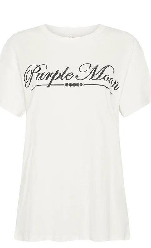 Purple Moon Organic Boyfriend Tee Shirt