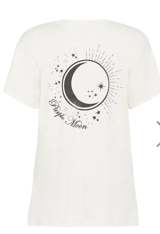 Purple Moon Organic Boyfriend Tee Shirt