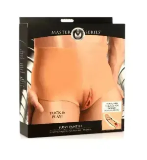 Pussy Panties Silicone Vagina   Ass Panties - Medium