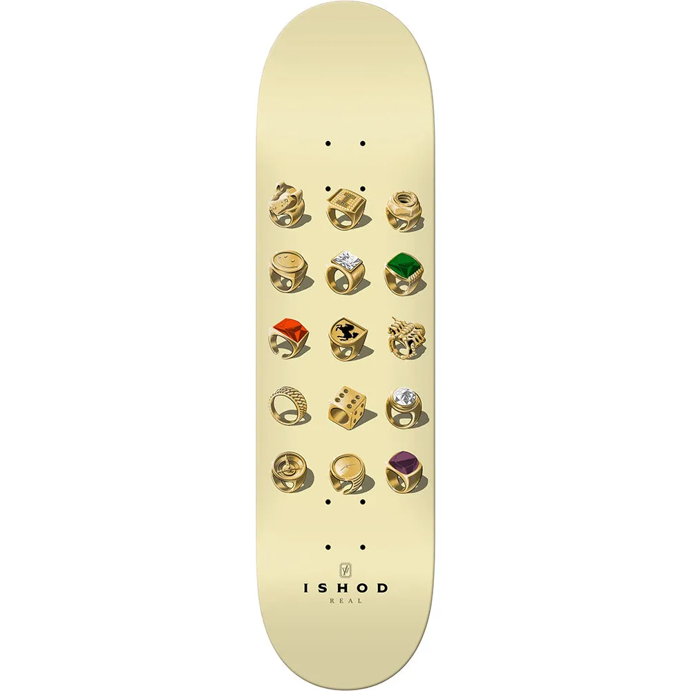 Real Ishod Wair Jeweler Twin Tail Slick Skateboard Deck 8.3"