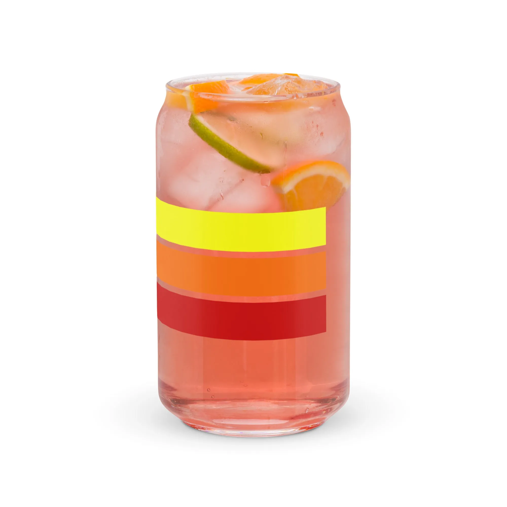 Retro 1980 Can-shaped glass