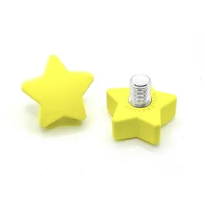 RollerStuff Twinkle Toes Adjustable Toe Stops Starry Night Yellow