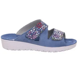 'Roma' women's sandal - blue