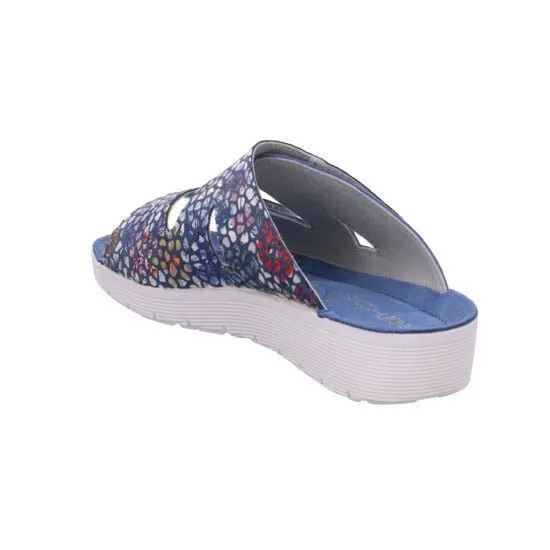 'Roma' women's sandal - blue