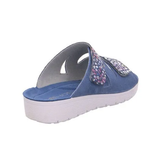 'Roma' women's sandal - blue