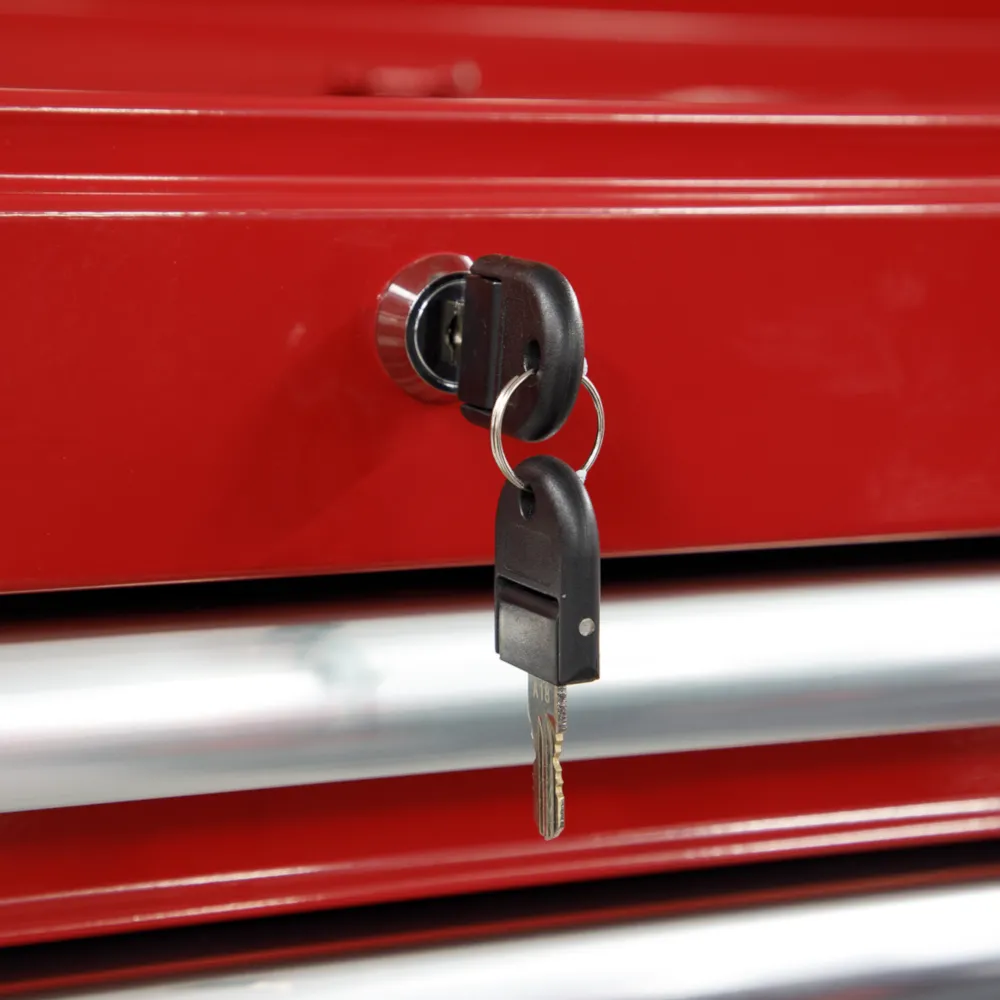Sealey 12 Drawer Rollcab with Ball-Bearing Slides - Red - D