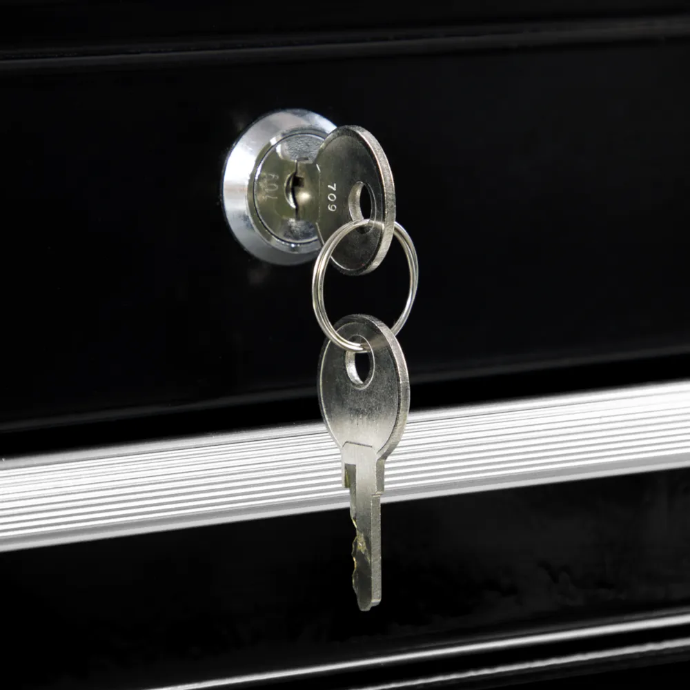 Sealey 6 Drawer Rollcab with Ball Bearing Slides - Black - C