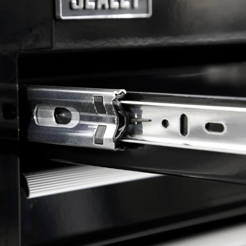 Sealey 6 Drawer Rollcab with Ball Bearing Slides - Black - C