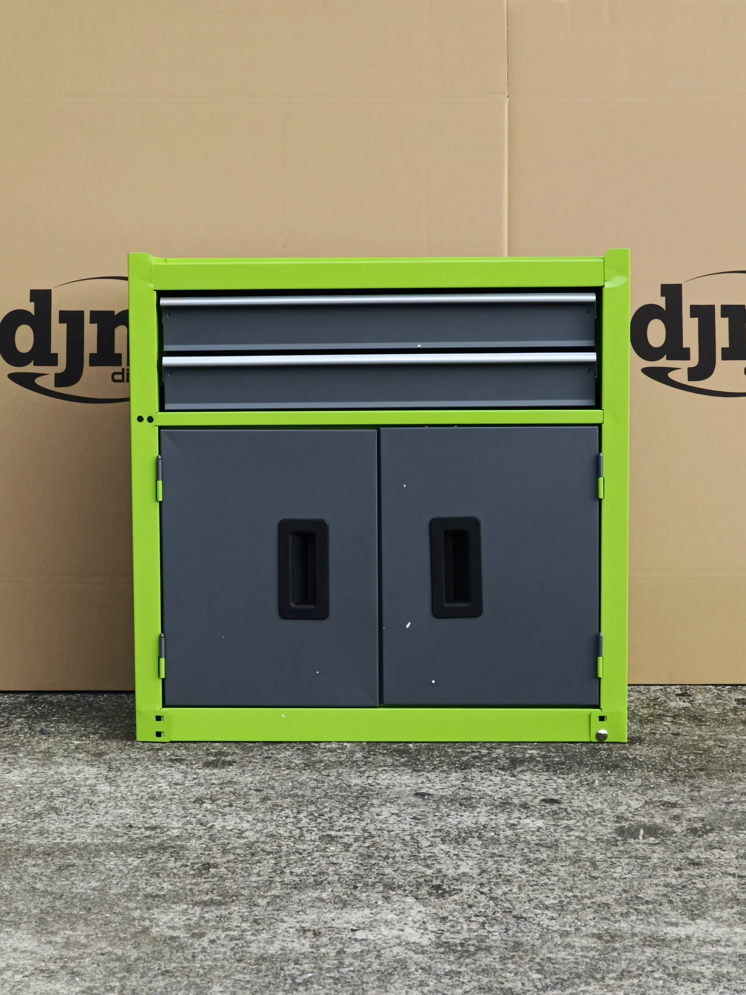 Sealey 6 Drawer Topchest & Rollcab Combination with Tool Kit - Green/Grey - D