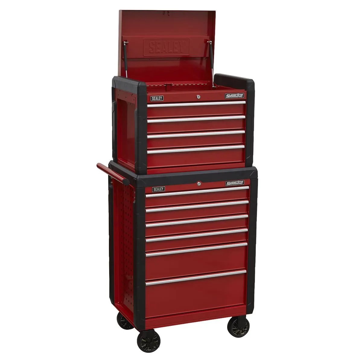 Sealey Superline Pro Topchest 4 Drawer & Rollcab 6 Drawer Combination