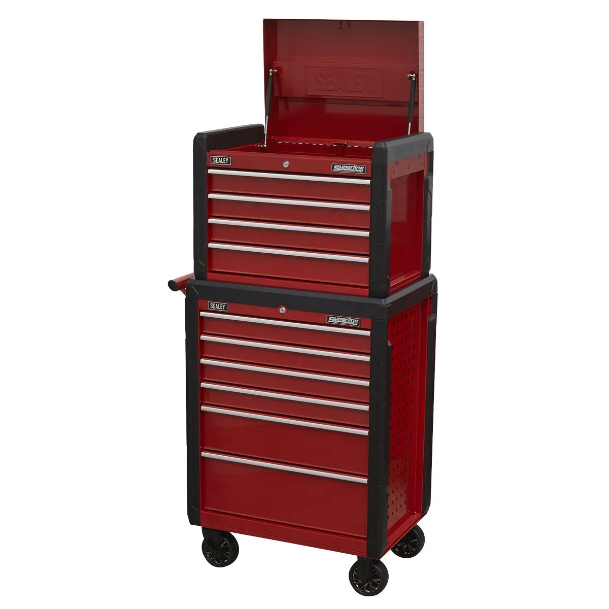 Sealey Superline Pro Topchest 4 Drawer & Rollcab 6 Drawer Combination